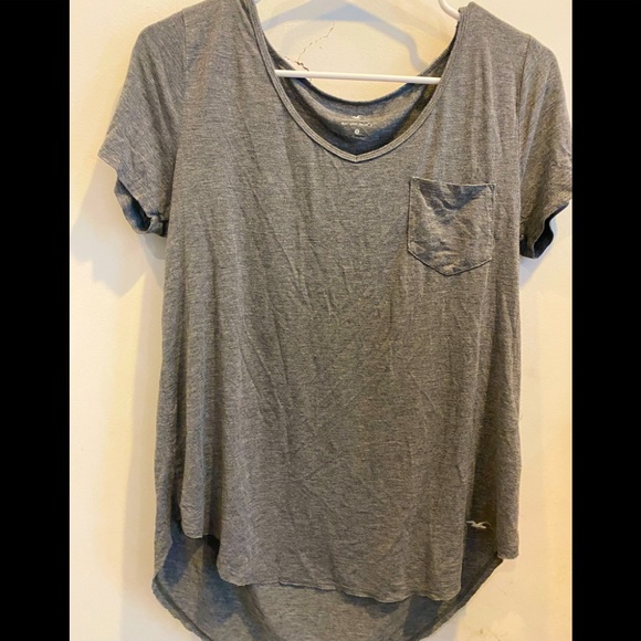 Woman’s Hollister blouse shirt Gray - Picture 1 of 4